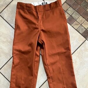 Dickies 874 Original Fit Work Pants | Classic Orange| 30x32 | Like New